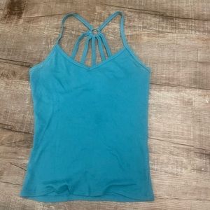 Blue American eagle tank top